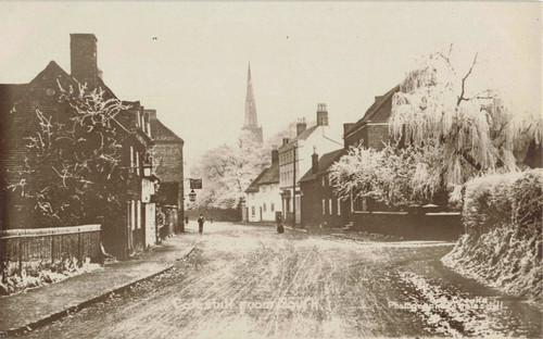 Coleshill from south snow - -,