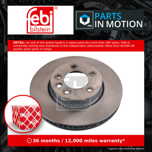 Brake disc single vented front - brake,