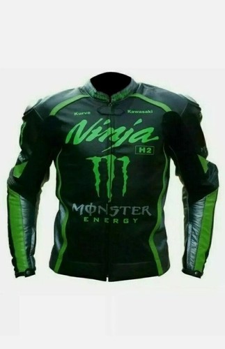 Kawasaki motorbike leather - kawasaki,
