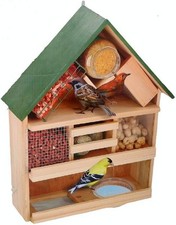 LifeTime Garden 9 in 1 Wooden Bird House 44 x 39 x 13 cm
