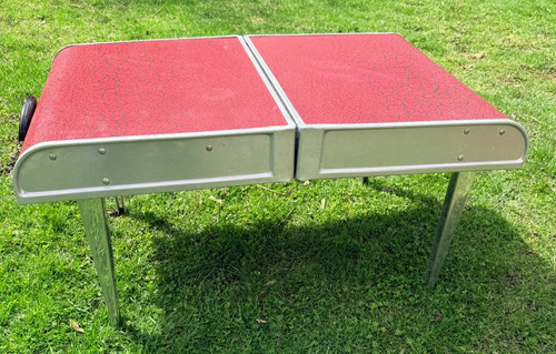 Vintage folding suitcase style - vintage,