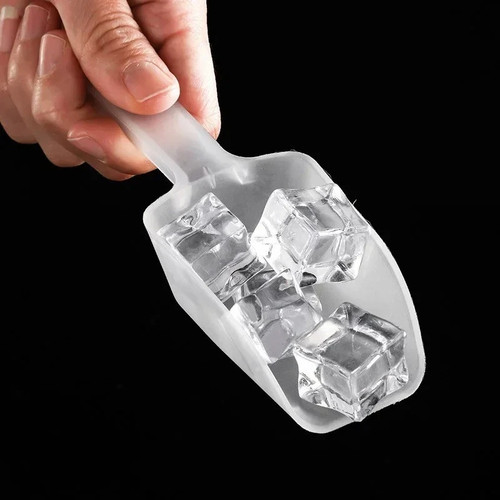 Plastic mini ice - plastic, scoop