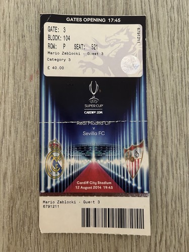 Uefa super cup 2014 - super,