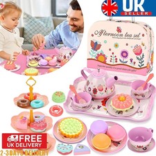 46x Tea Set Toys for Girls Tea