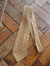 Vintage Mens Emilio Pucci Geometric Silk Tie