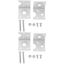  2 Sets Engine Mounting Bracket Canoe Aluminum Motor Kayak Holder