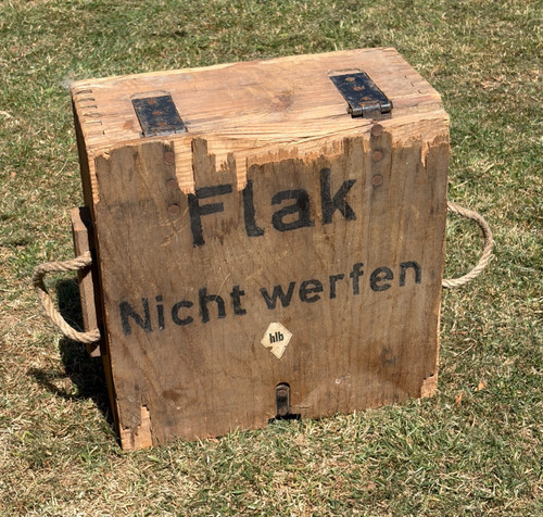 Ww2 german ammo box dated - ww2,