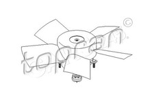 Engine Cooling Fan For Opel