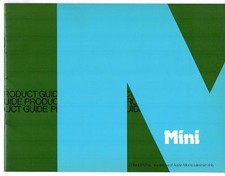 BL Mini Product Guide 1979 UK