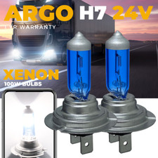 H7 24v Xenon White Headlight 100w 499 Lorry Truck Halogen Headlamp Px26d bulbs