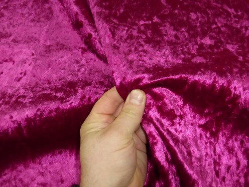Crushed glitz velvet fabric - glitz,