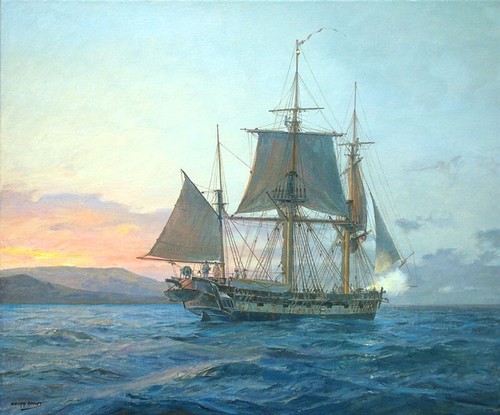Geoff hunt hms beagle off - hunt,