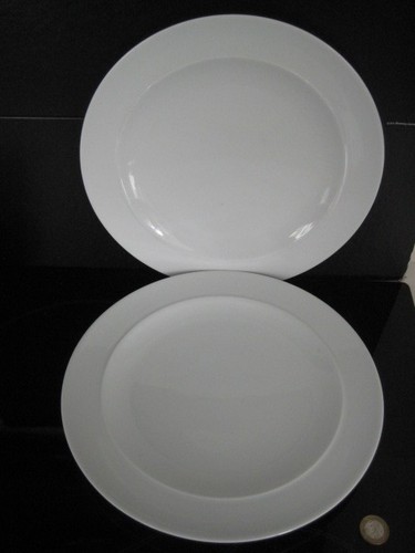 Denby white rimmed dinner - denby,