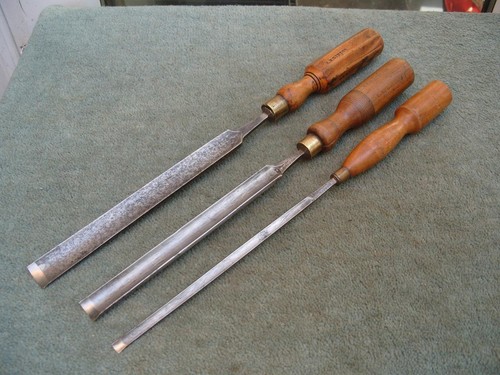 Three patternmakers paring - three,