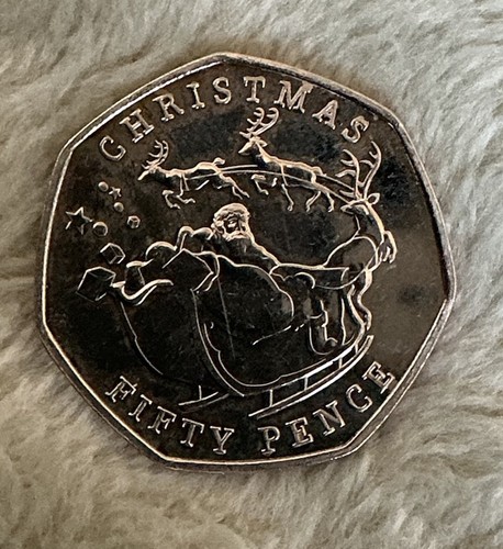 Gibraltar christmas 50p 2020 - gibraltar,