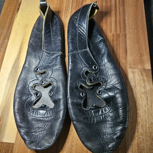 Vintage black leather irish - leather,