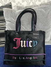 Juicy Couture Black Velvet Bag