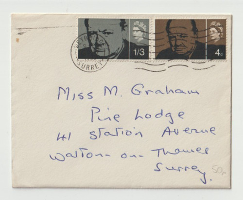 1965 fdc sir - uk,