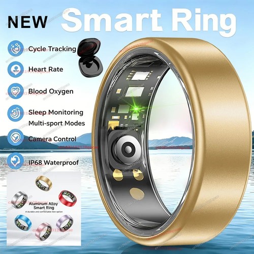 Waterproof smart ring blood - waterproof,