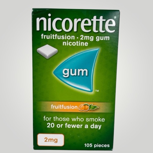 Nicorette fruitfusion gum - fruitfusion, 2mg
