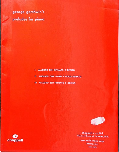George gershwin preludes for - george,