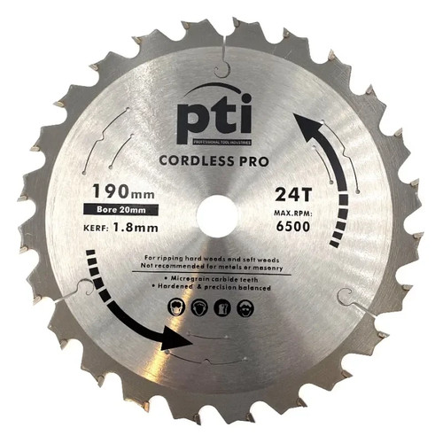 190mm 24t 20mm thin kerf - 24t, x