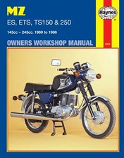 Haynes Manual For MZ ES, ETS, TS 150 & 250 1969-1989