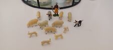 Britains Farm, Herd of Sheep, Lambs, Shepherd and Sheep Dog. 1/32 Scale! (lot 2)