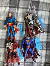 Mattel DC Universe Classic Superboy  Prime Superman Cyborg Hammer Bizzaro Figure