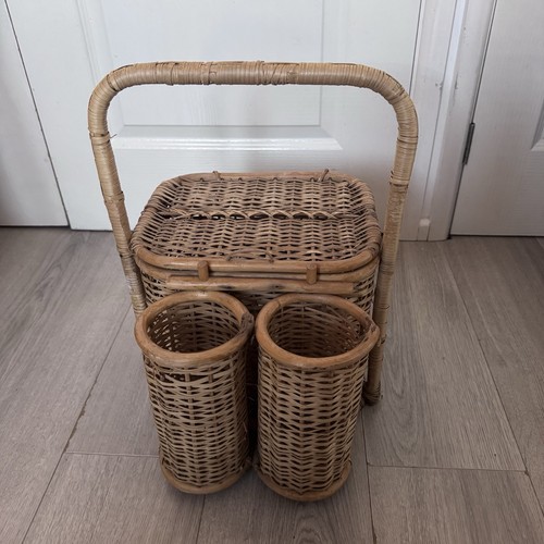 Vintage wicker picnic - vintage,