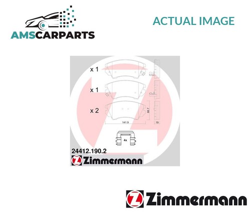 Brake pads set - pads, pad