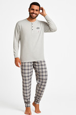 Mens Check Summer Pyjamas Sets