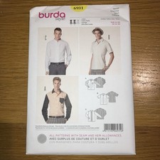 New Burda Sewing Pattern Shirt