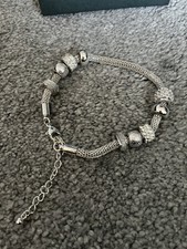 Danon Silver Crystal Bracelet 