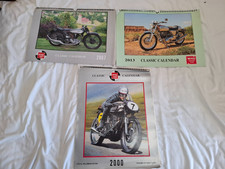 NORTON owners club CLASSIC CALENDAR for 2000s Joblot Collection