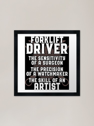 Forklift driver - forklift, driver/forklift