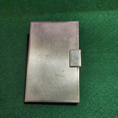 Sterling silver cigarette case - cigarette,