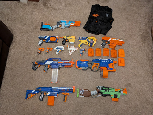 Gun nerf bundle - 14,