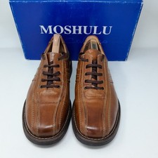 Moshulu Mens Shoe UK 9 EU 43 brown lace up casual
