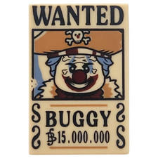 LEGO One Piece BUGGY Wanted
