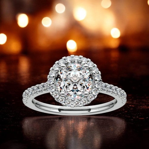 Diamond ring engagement gold - diamond,
