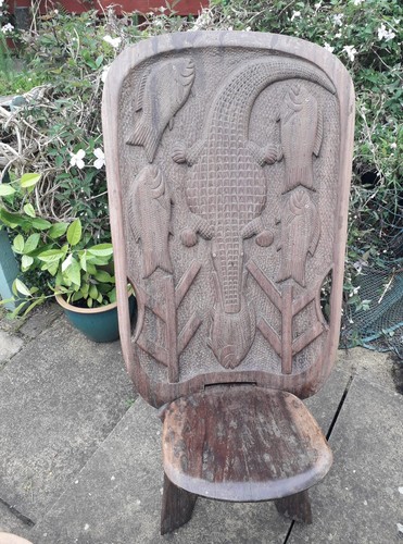 Unusual hand carved african - unusual,