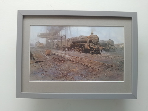David shepherd steam train - steam,