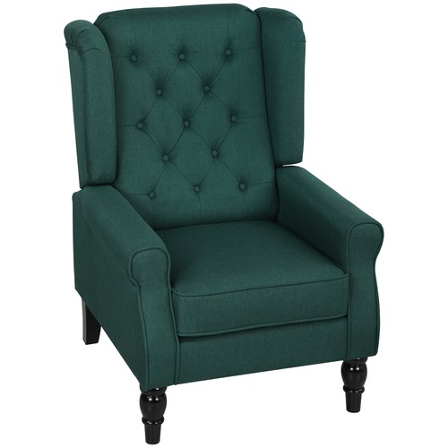 Homcom retro accent chair - homcom,
