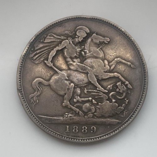 1889 victoria silver crown - victoria,