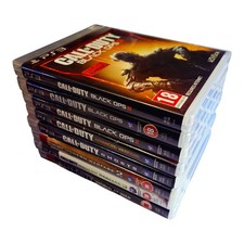 Call Of Duty Black Ops 2 3 Ghosts MW2 MW3 WAW COD PlayStation 3 PS3 Bundle Of 8