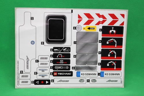 Lego original sticker sheet - lego,
