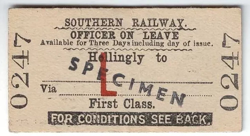Southern railway first - southern, class