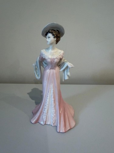 Coalport figurine lady - coalport,
