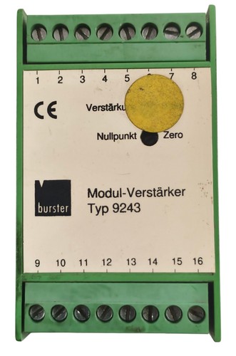 Burster type 9243 amplifier - type,
